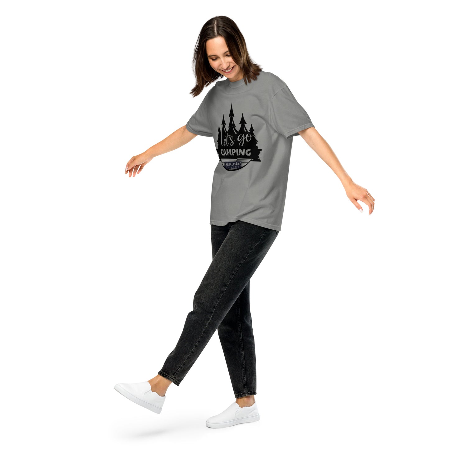 Let's Go Camping heavyweight t-shirt