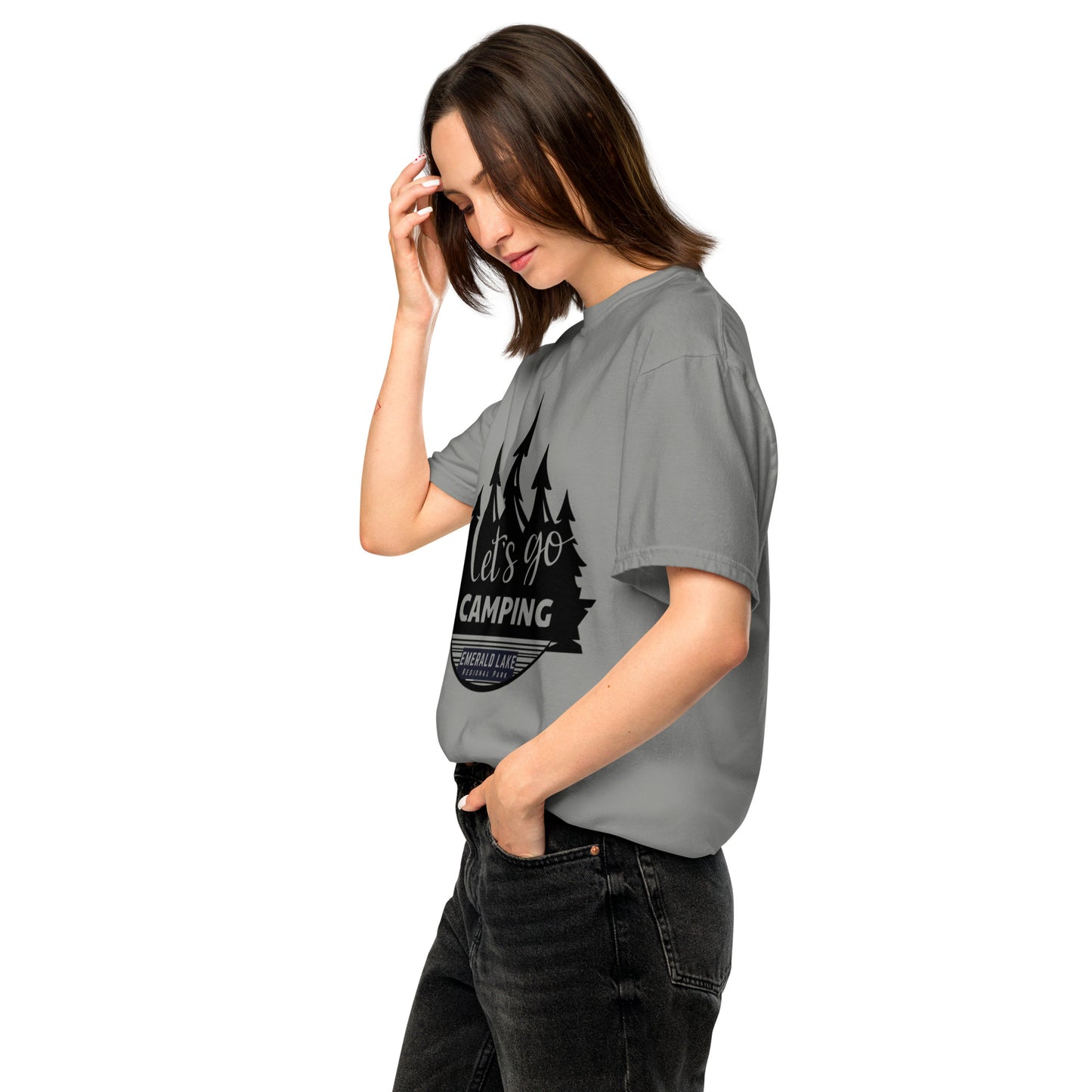 Let's Go Camping heavyweight t-shirt