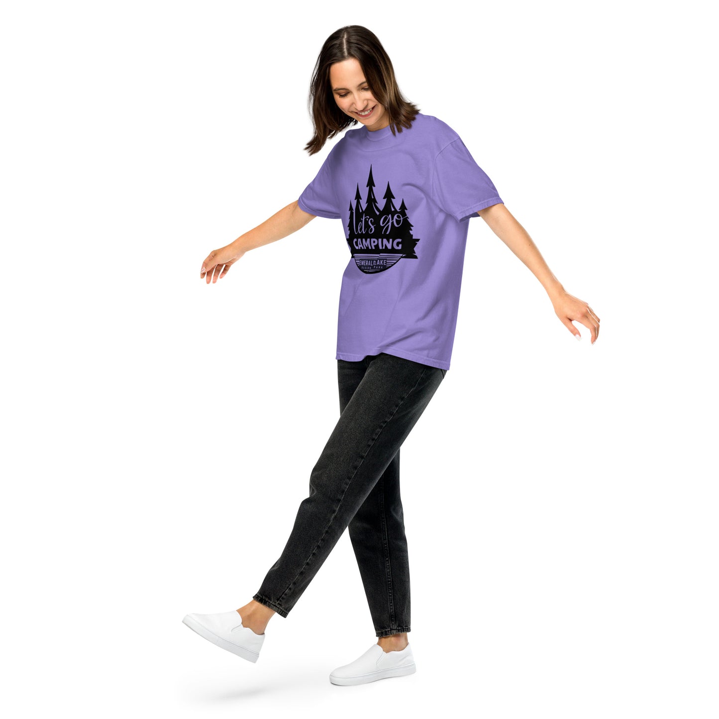 Let's Go Camping heavyweight t-shirt