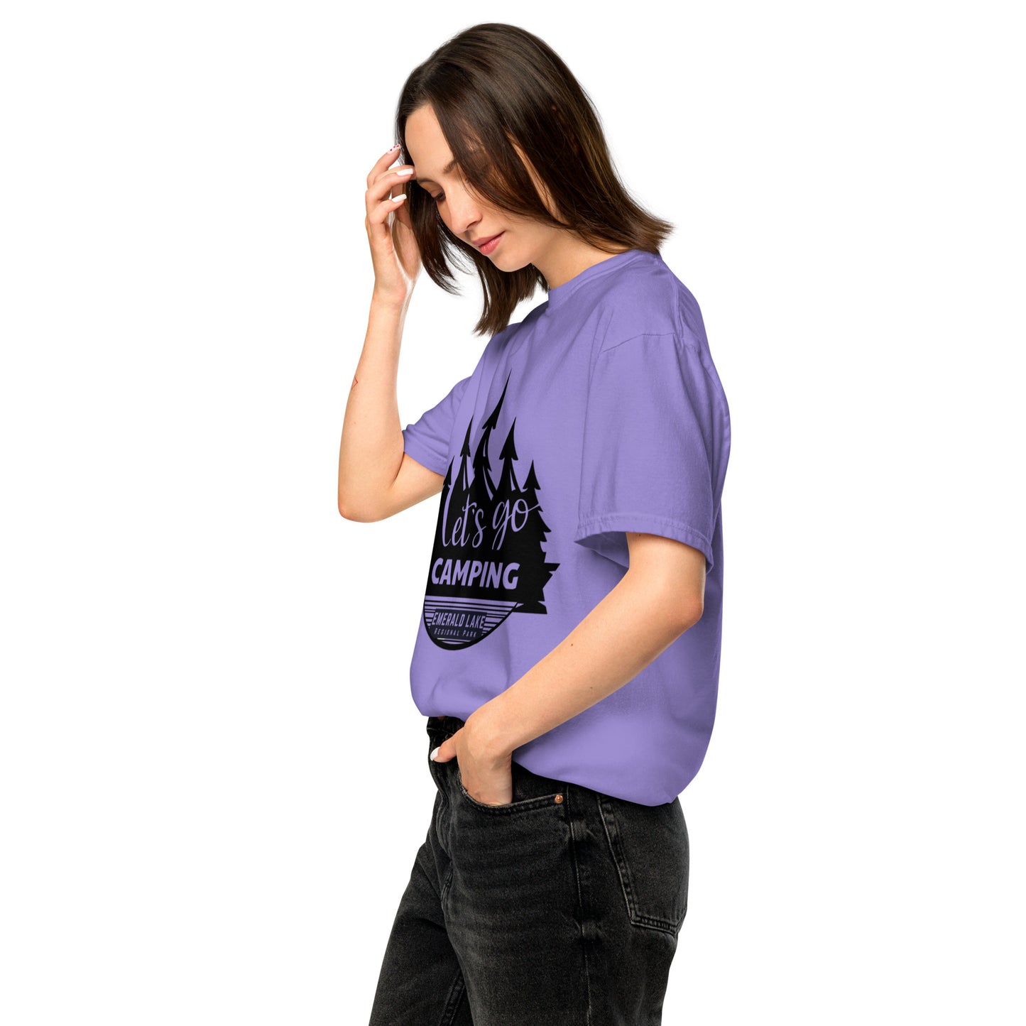 Let's Go Camping heavyweight t-shirt