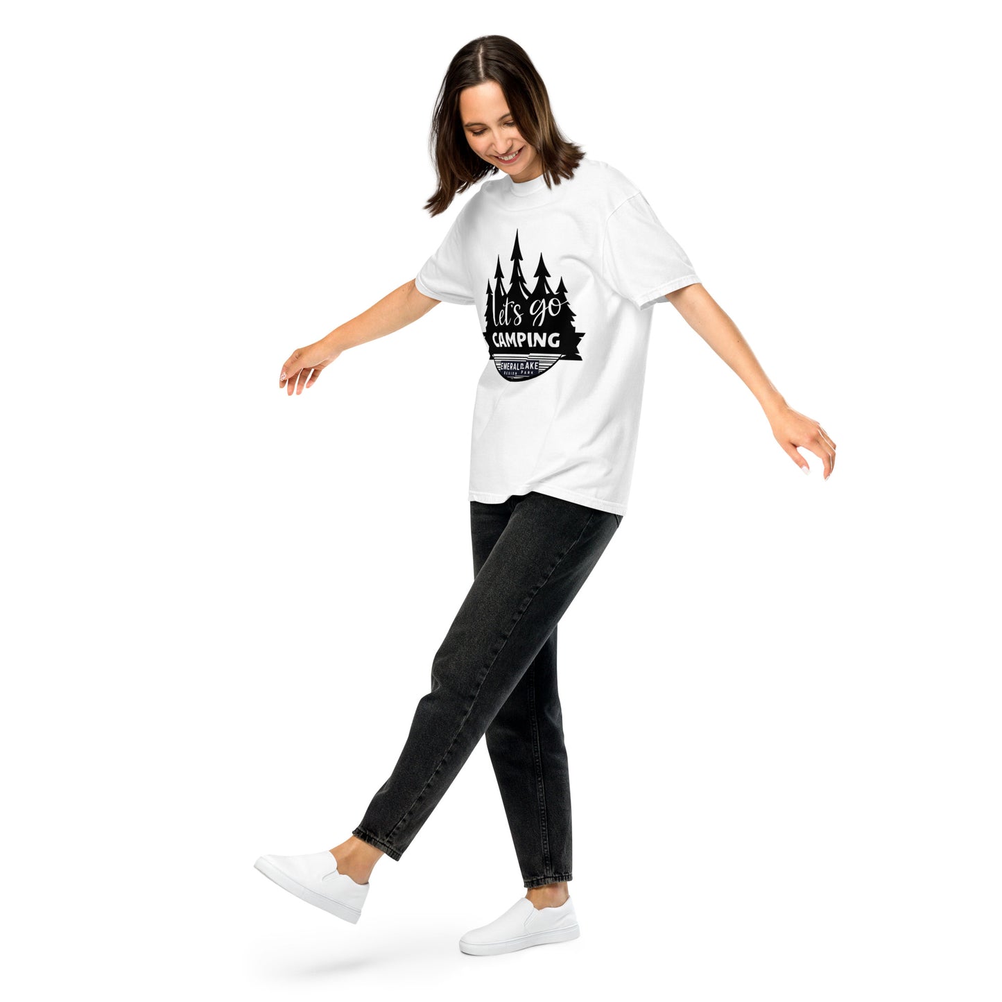 Let's Go Camping heavyweight t-shirt