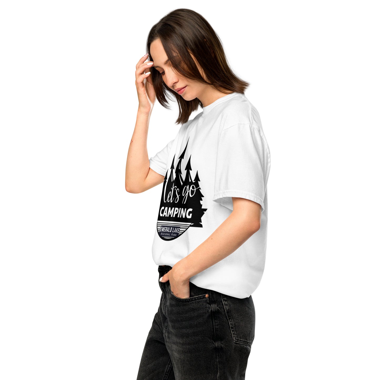 Let's Go Camping heavyweight t-shirt