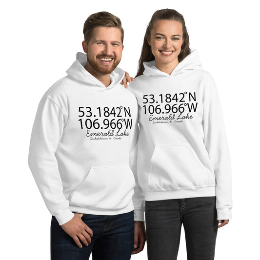 Lat/long Unisex Hoodie