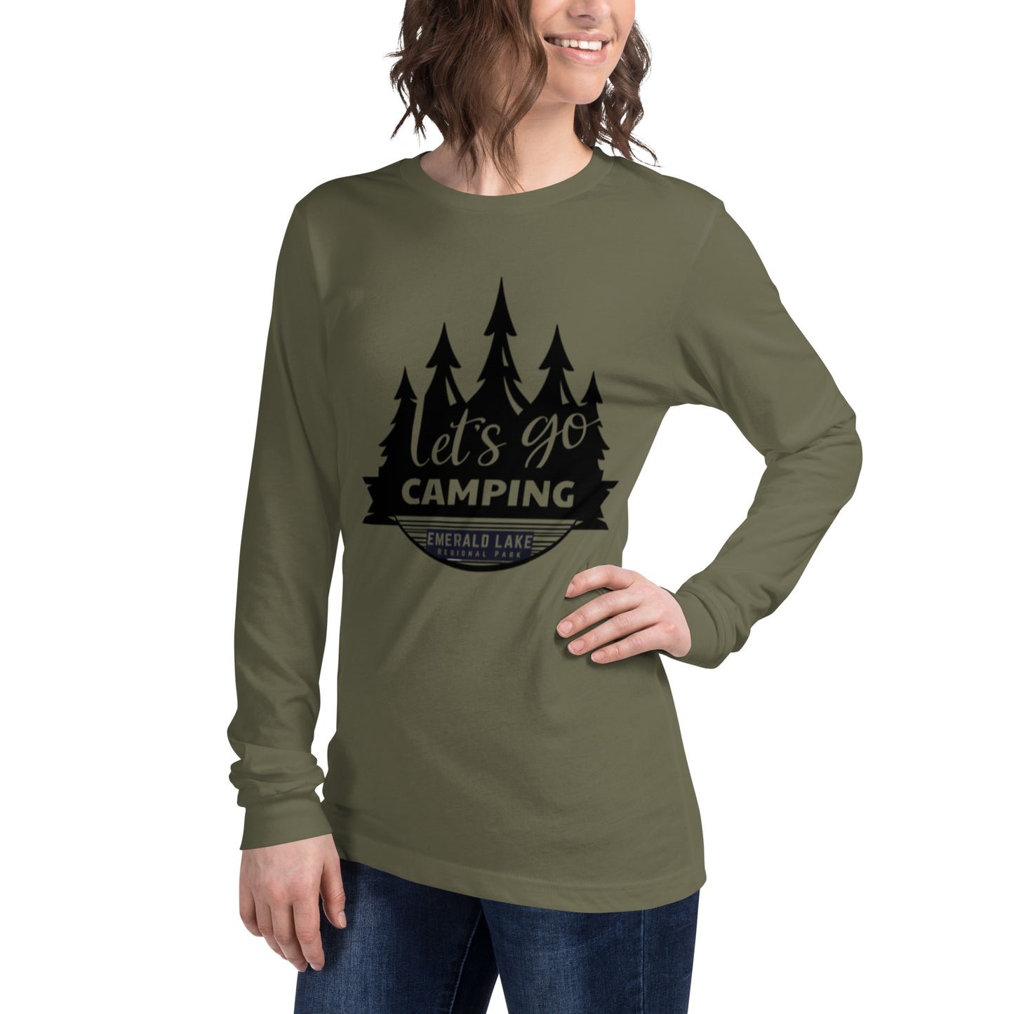 Lets Go Camping Unisex Long Sleeve Tee