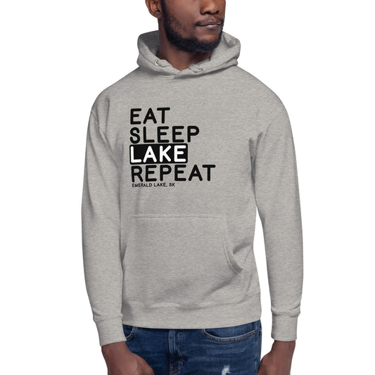 Eat, Sleep, Lake - Unisex Hoodie