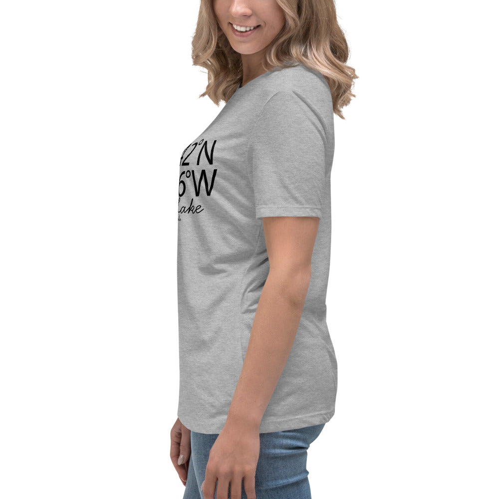 Lat/Long - Women's Relaxed T-Shirt