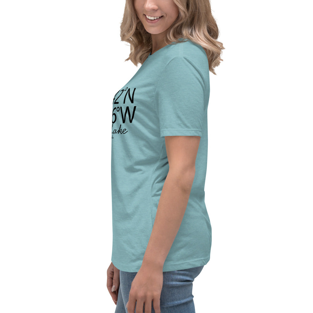 Lat/Long - Women's Relaxed T-Shirt