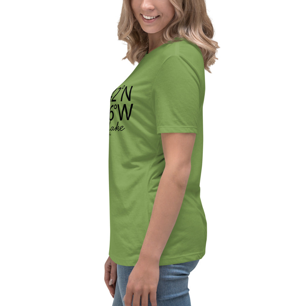 Lat/Long - Women's Relaxed T-Shirt