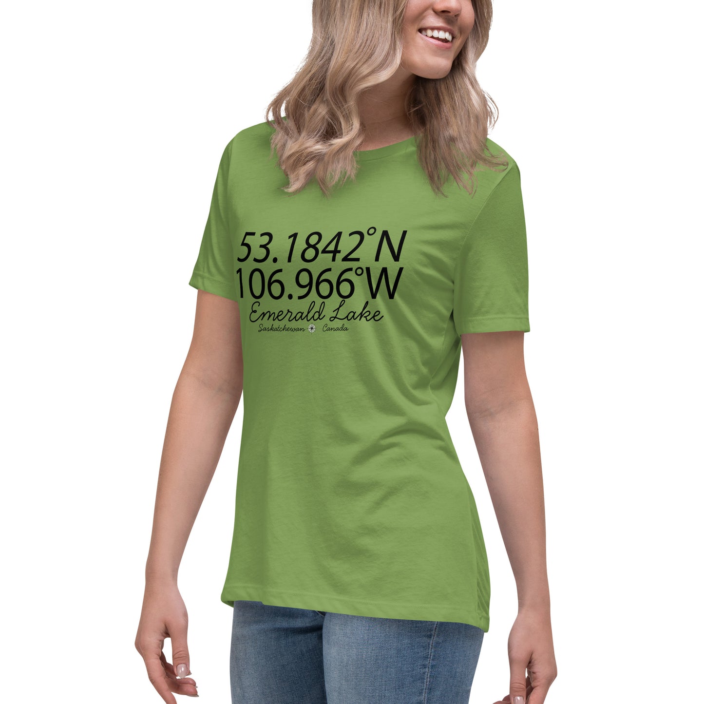 Lat/Long - Women's Relaxed T-Shirt