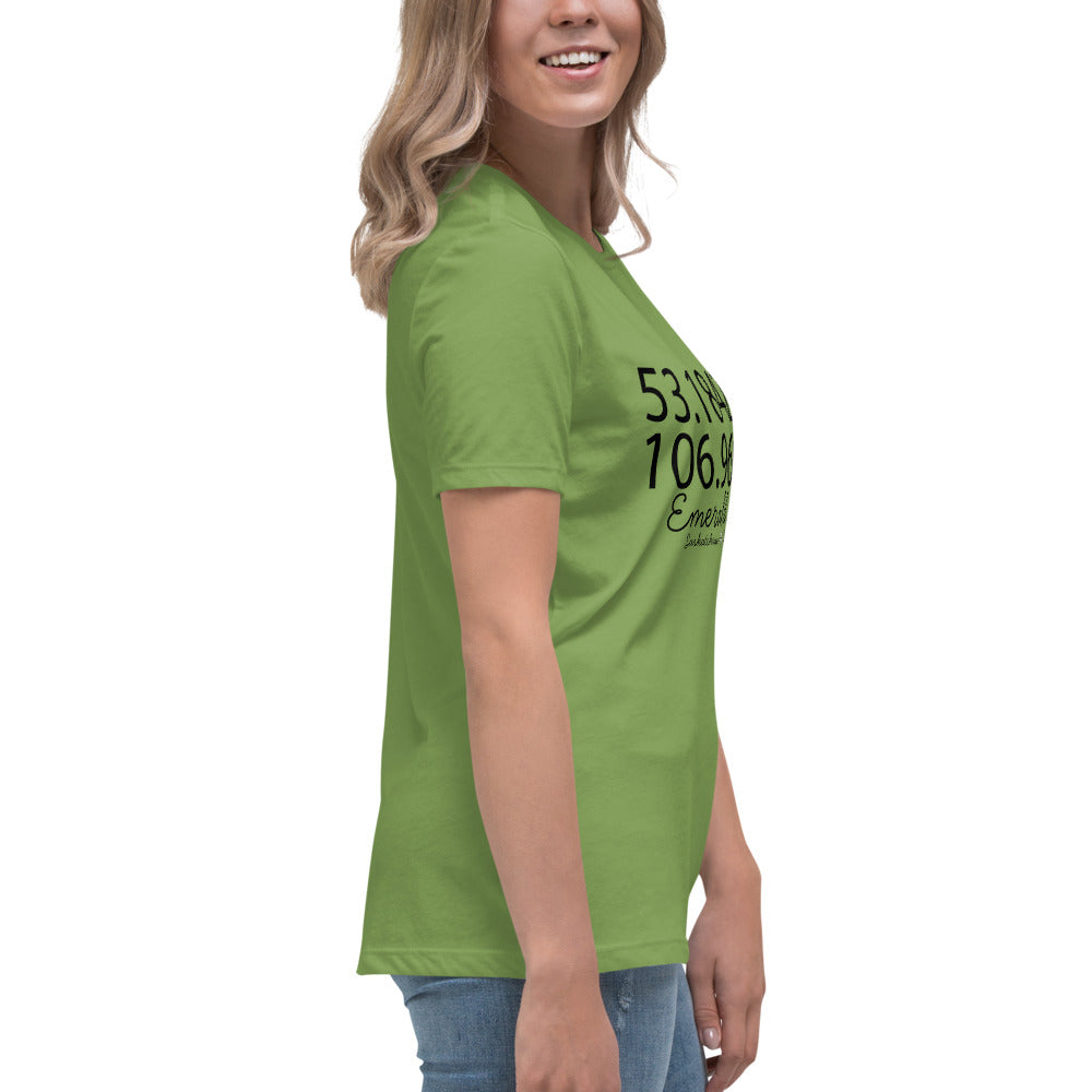 Lat/Long - Women's Relaxed T-Shirt