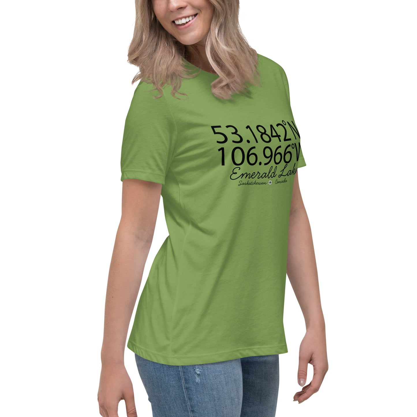 Lat/Long - Women's Relaxed T-Shirt