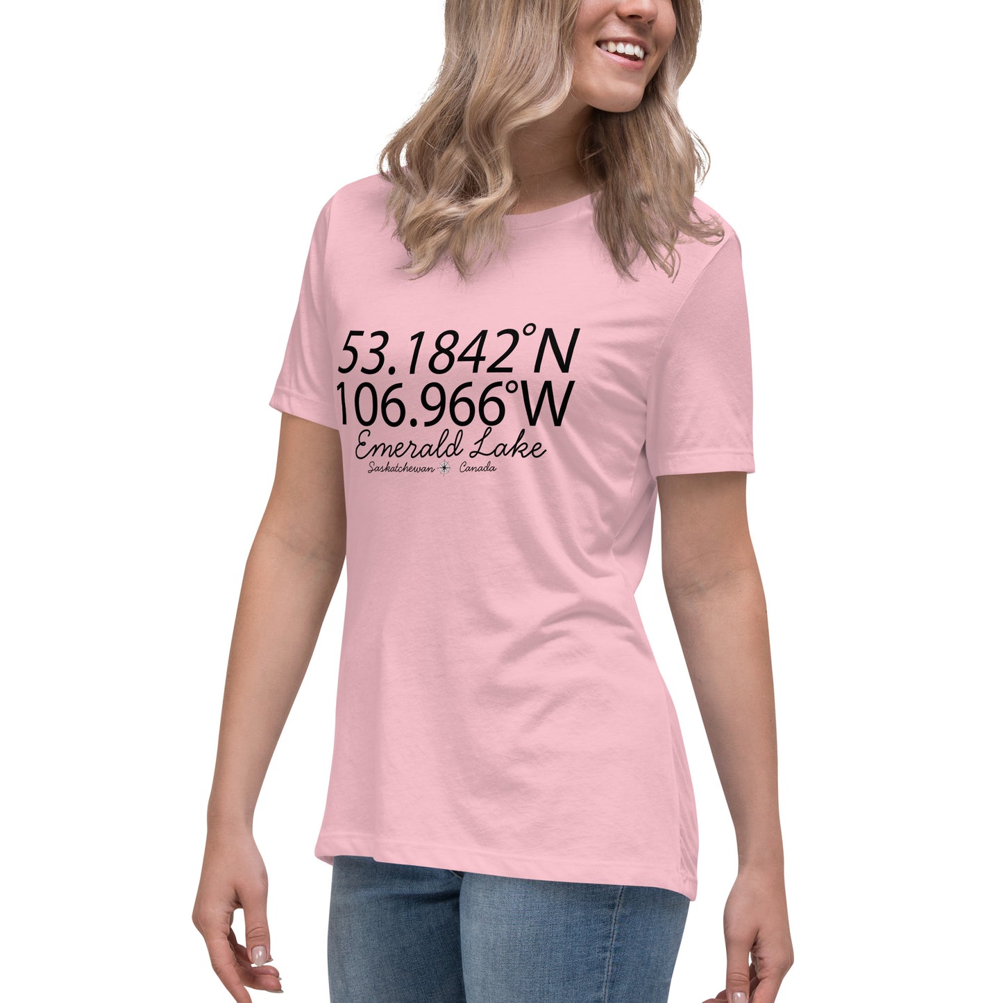 Lat/Long - Women's Relaxed T-Shirt