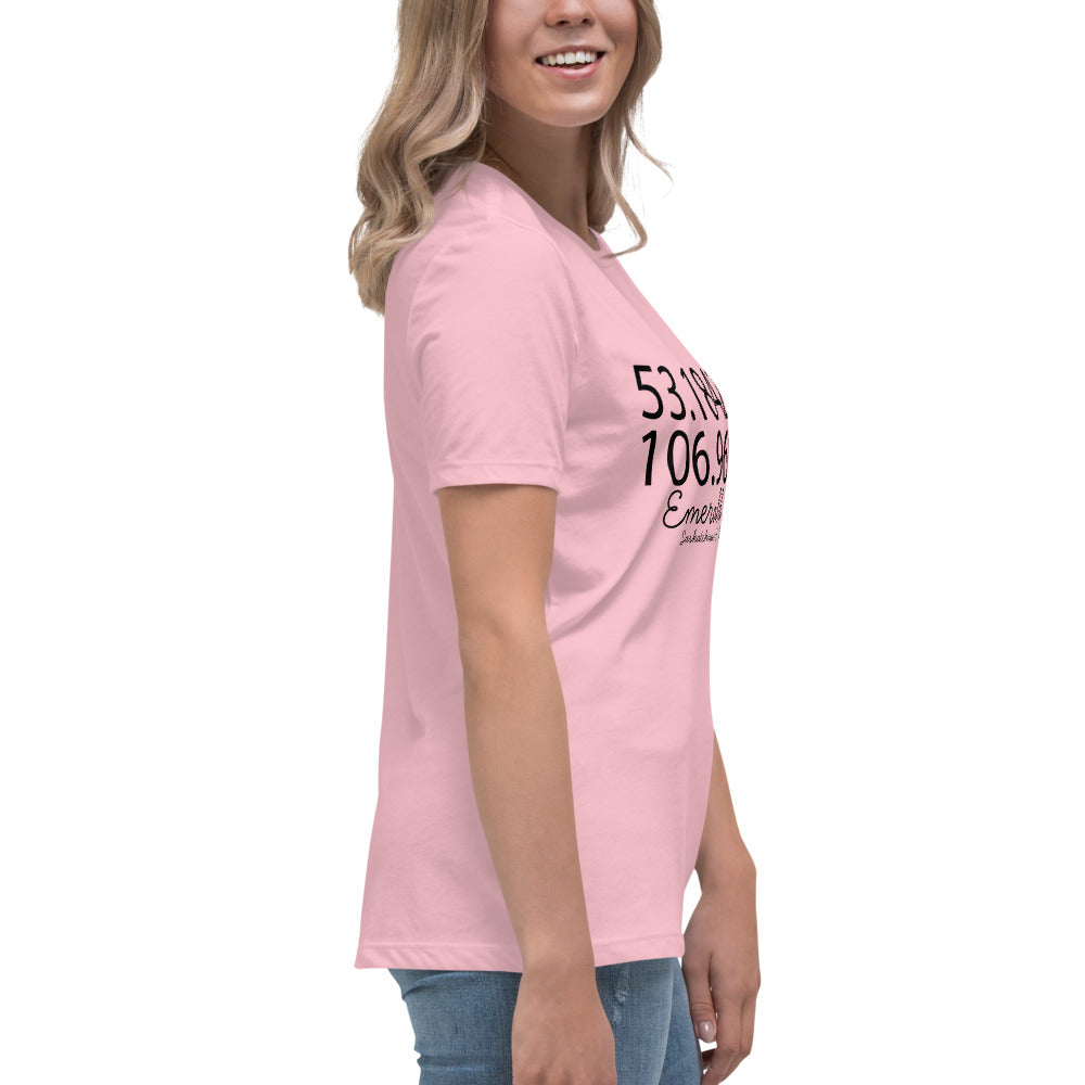 Lat/Long - Women's Relaxed T-Shirt