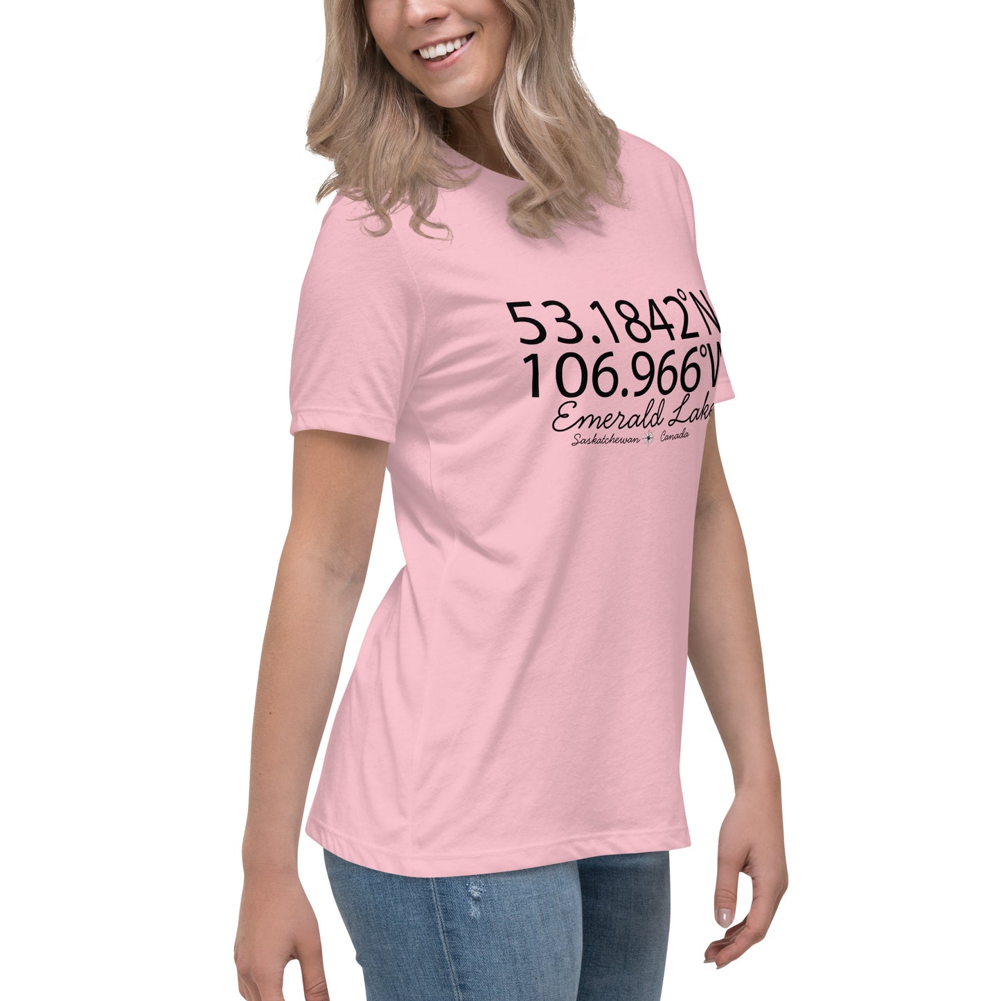 Lat/Long - Women's Relaxed T-Shirt