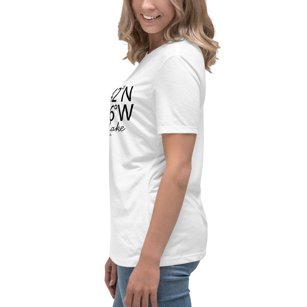 Lat/Long - Women's Relaxed T-Shirt