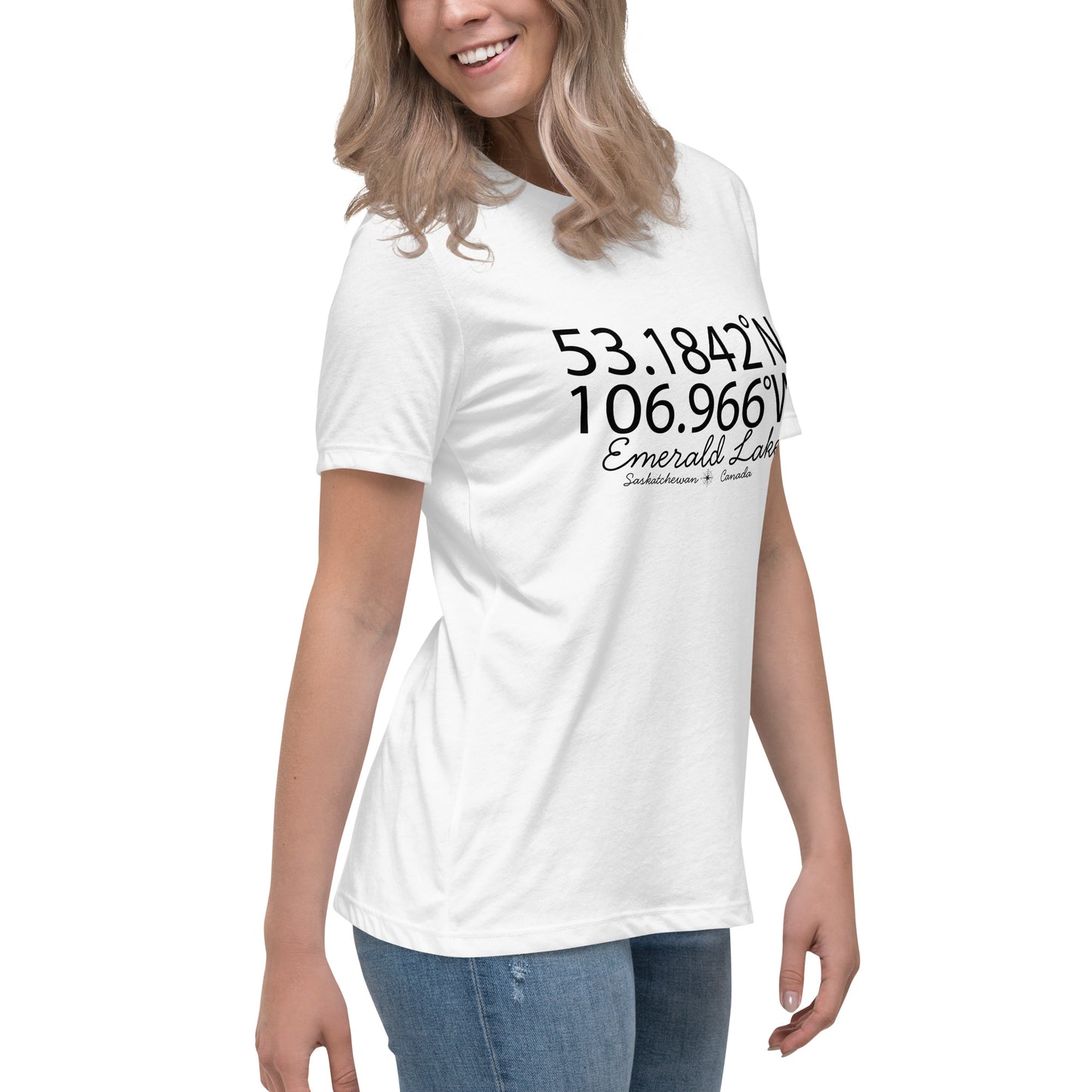 Lat/Long - Women's Relaxed T-Shirt