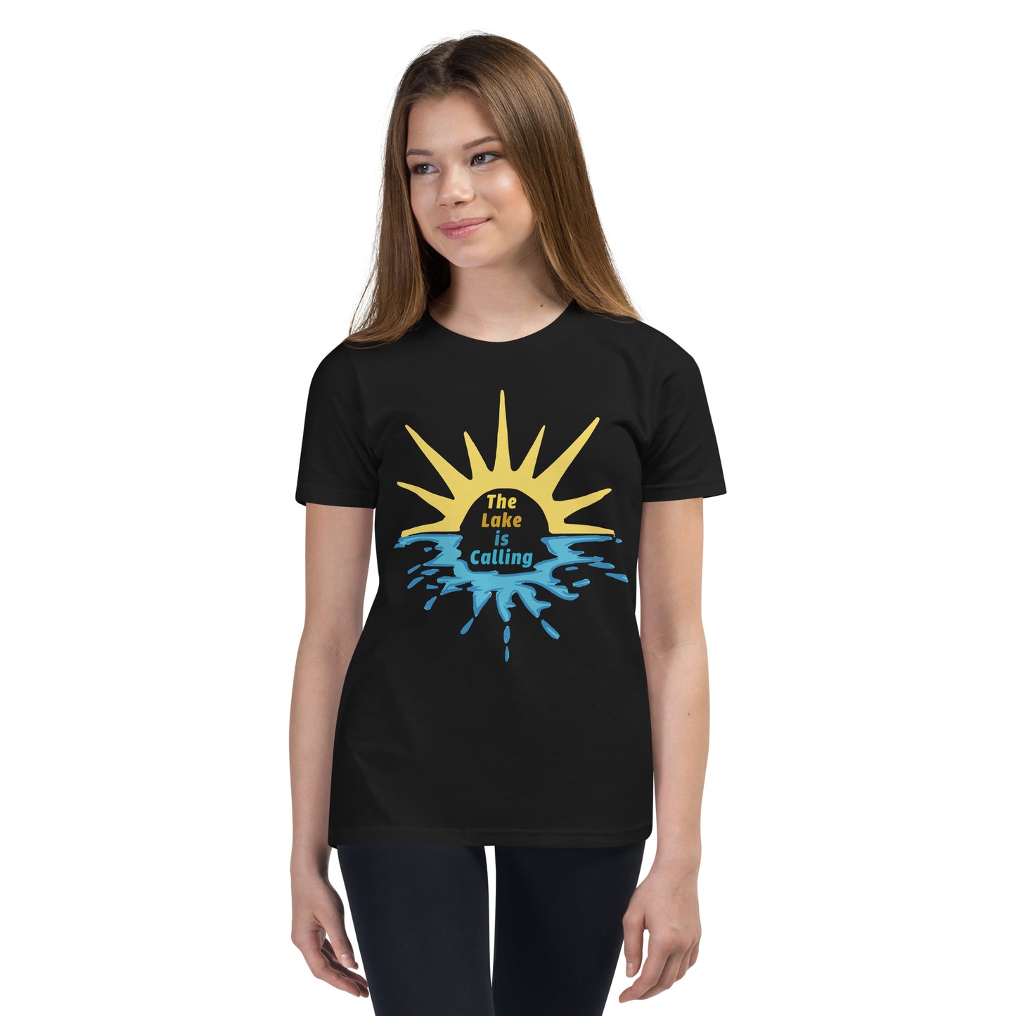 The Lake is Calling - Youth Short Sleeve T-Shirt