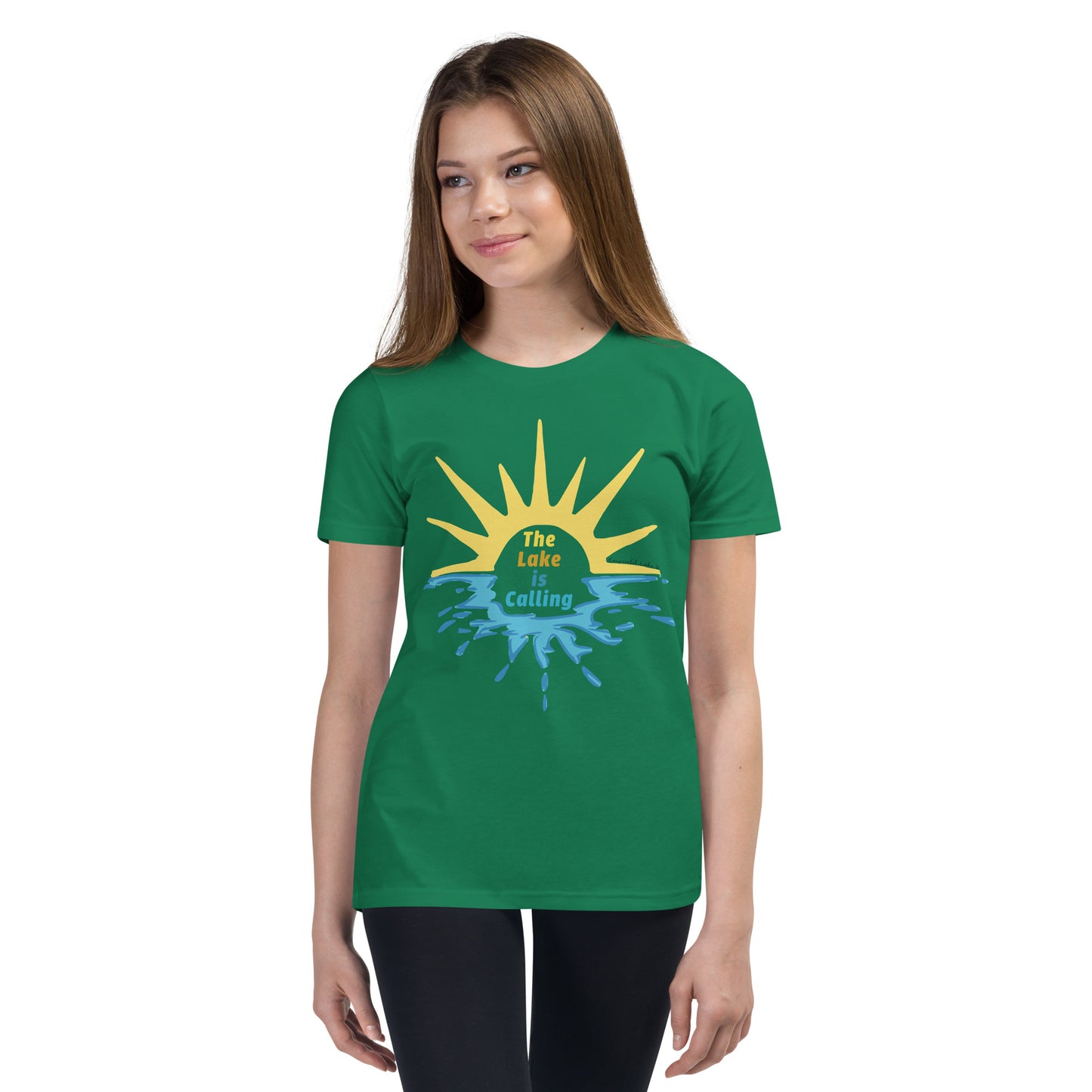 The Lake is Calling - Youth Short Sleeve T-Shirt